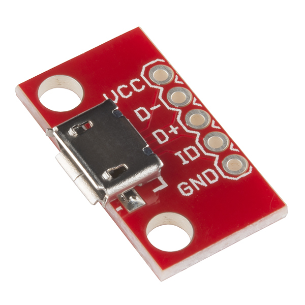 Micro USB Pin Breakout Board