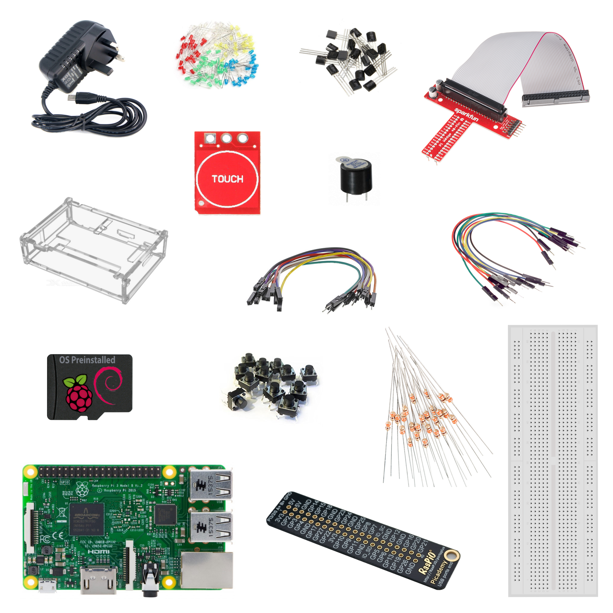 Raspberry Pi Electronics Starter Kit tutorial and blog