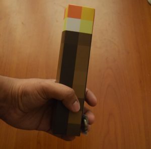 Minecraft Torch with sensors